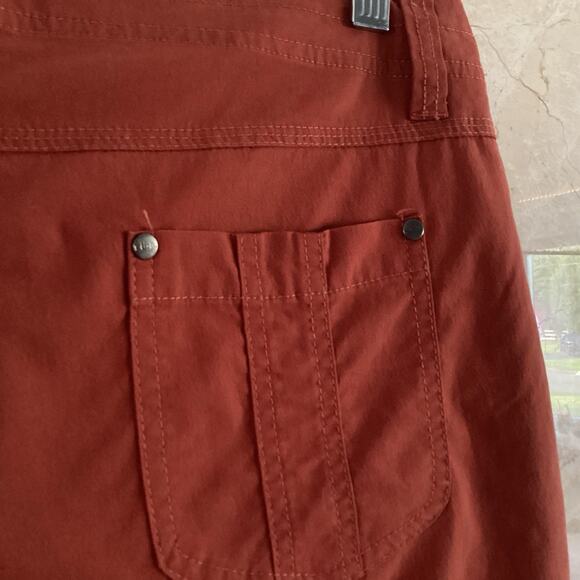 KÜHL Women Splash Shorts 7” Size 14 Orange Rust Stretch Gorpcore Hiking Outdoors - Picture 10 of 16